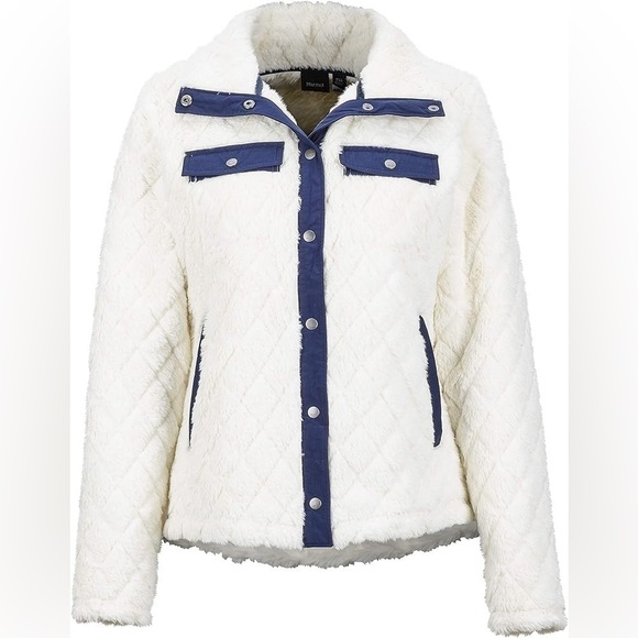 Marmot Jackets & Blazers - NWT! Marmot Janna Fleece Shacket Jacket. Size XL.